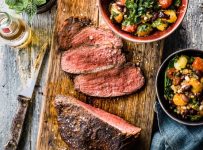 Cajun picanha with bean salad Brazilian Recipes