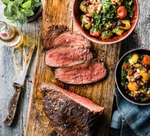  Cajun picanha with bean salad Brazilian Recipes